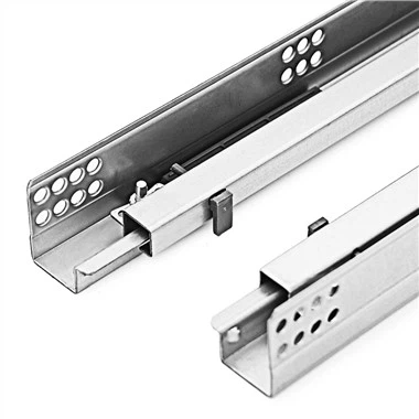 Скрытые направляющие ящика с мягким закрыванием, емкость 30 кг