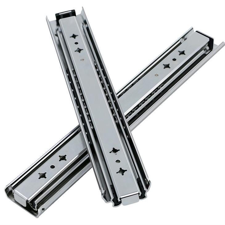 800mm Telescopic Rails For Drawers RVS
