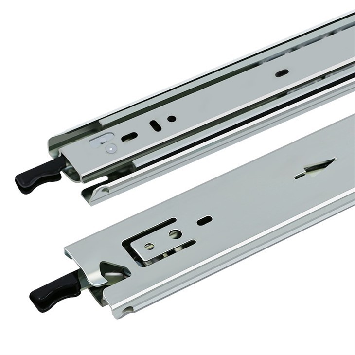 Heavy Duty Self-Locking Drawer Rails 500mm