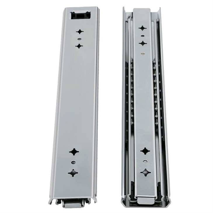 800mm Telescopic Rails For Drawers RVS
